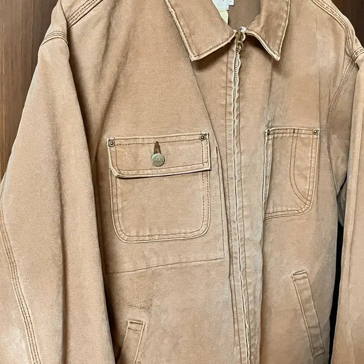[SOLD OUT] 카키스 OD DUCK jacket 브라운 워크자켓 L