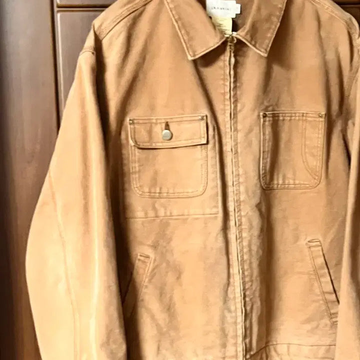 [SOLD OUT] 카키스 OD DUCK jacket 브라운 워크자켓 L