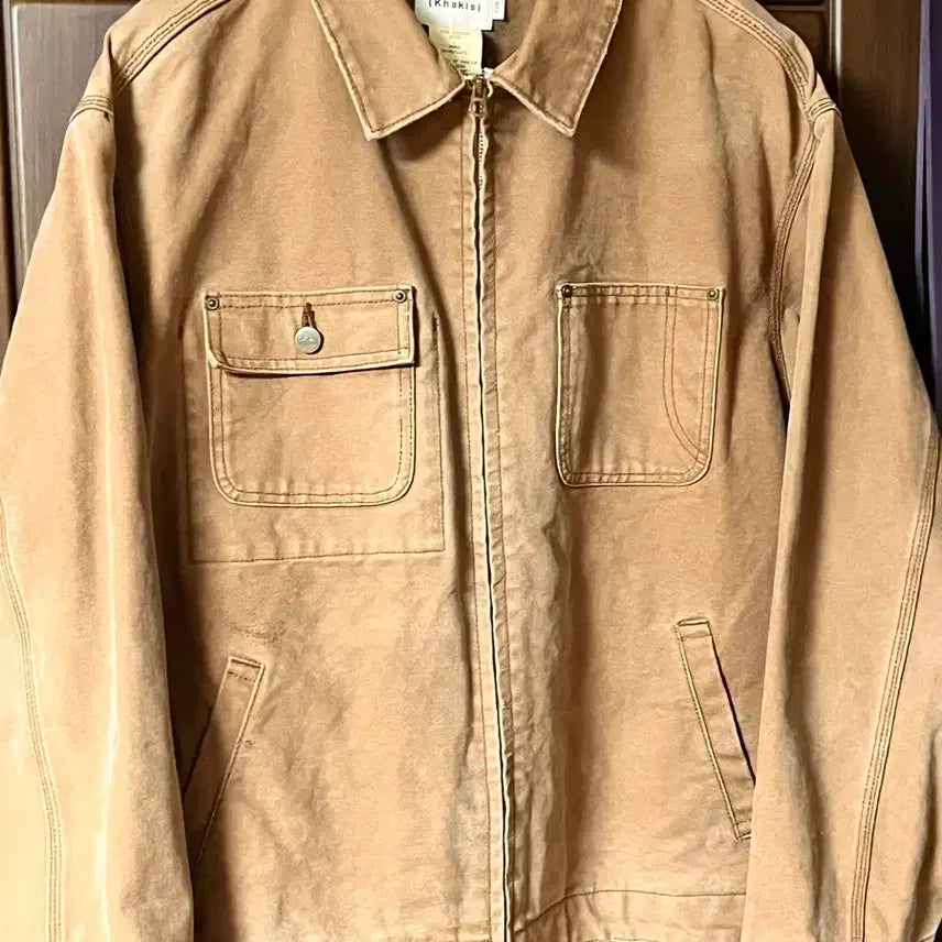 [SOLD OUT] 카키스 OD DUCK jacket 브라운 워크자켓 L