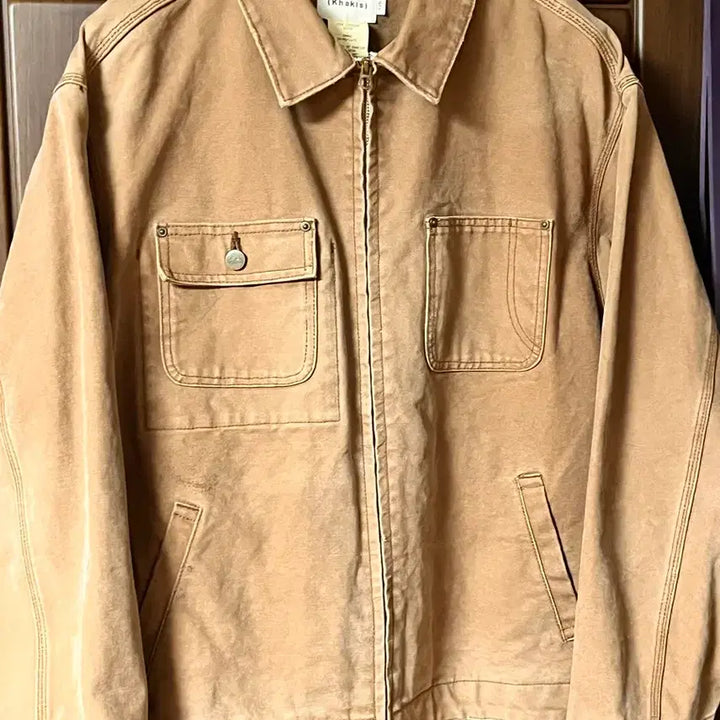 [SOLD OUT] 카키스 OD DUCK jacket 브라운 워크자켓 L