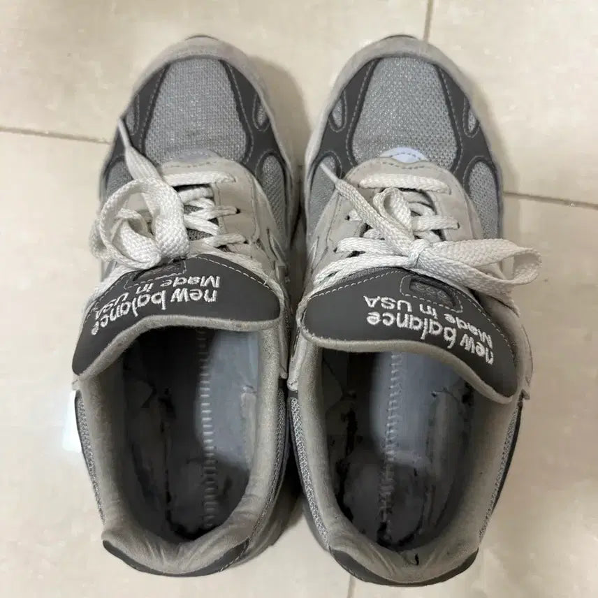 [BUNJANG] New Balance 993 Made in USA Grey D Wide 245mm / (W) 뉴발란스 993 메이드 인 USA 그레이 - D 와이드