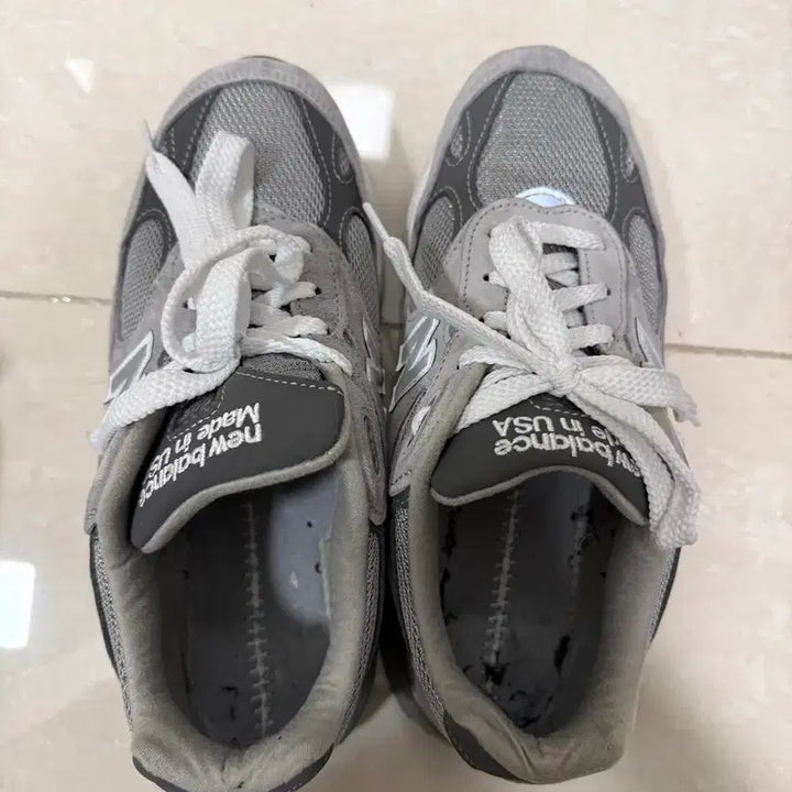 [BUNJANG] New Balance 993 Made in USA Grey 2E Running Shoes / (W) 뉴발란스 993 메이드 인 USA 그레이 - 2E