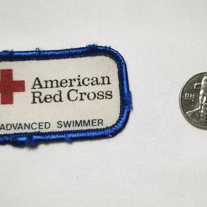 [BUNJANG] American Red Cross Advanced Swim Level Patch / 미국 적십자 어드밴스드 수영레벨 패치
