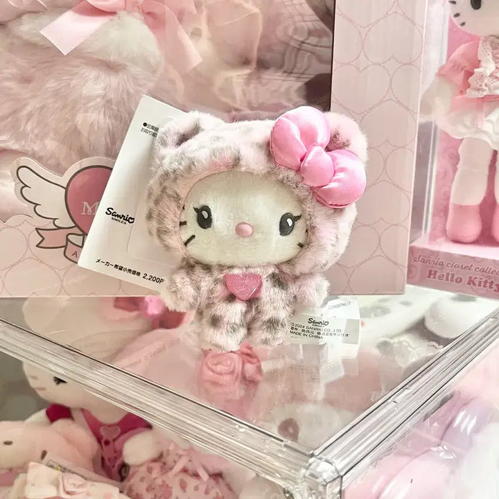 [BUNJANG] Garakuma Girune-ko Kitty Mascot Pink Plush Doll / 갈쿠마 갸루네코 키티 마스코트 핑크 갸루쿠마