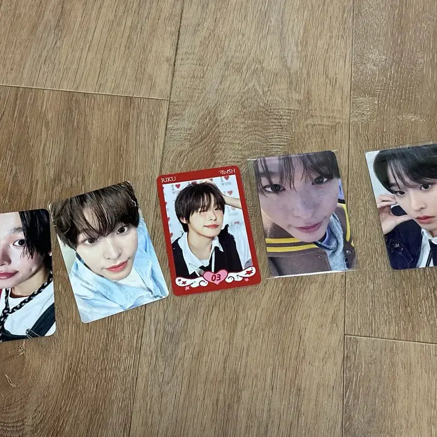 [BUNJANG] Riku Photocard Bundle Set / 리쿠 포카 일괄