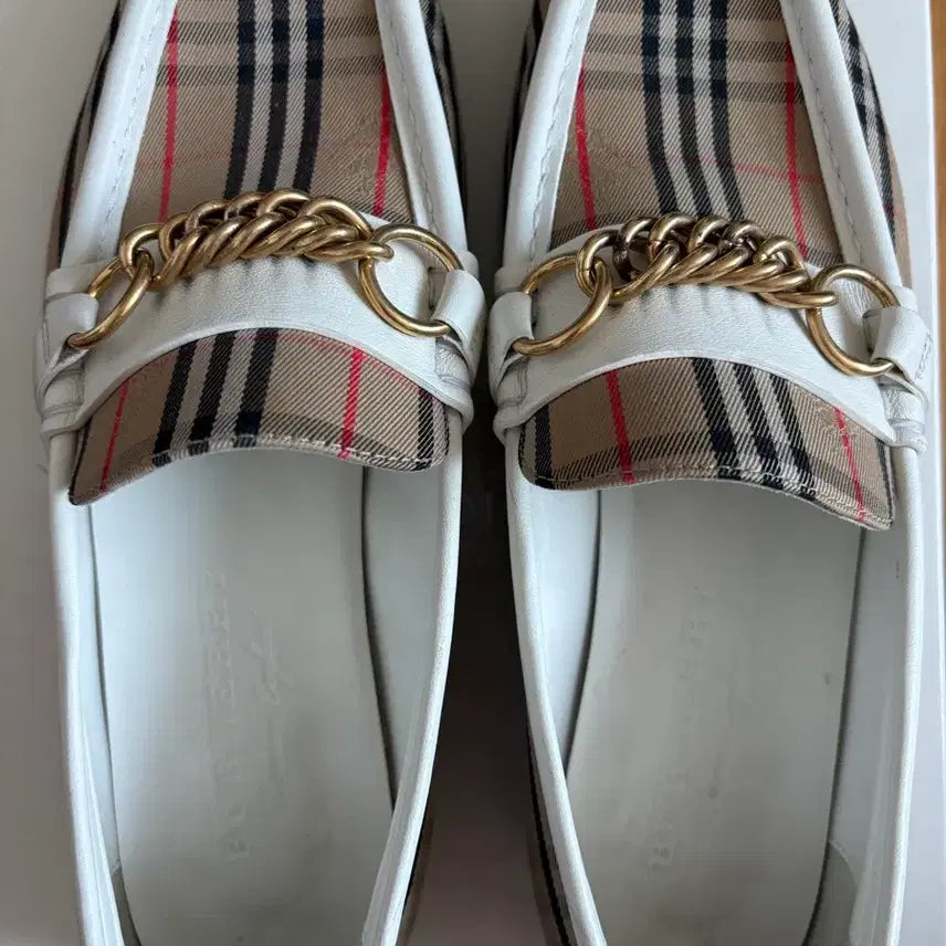 [BUNJANG] Burberry Check Chain Detail Women&