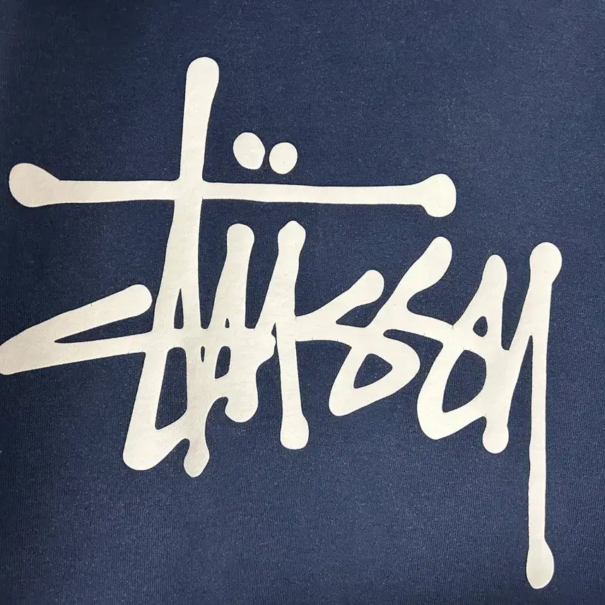 [BUNJANG] Stussy Hoodie Navy M / 스투시 후드티 네이비