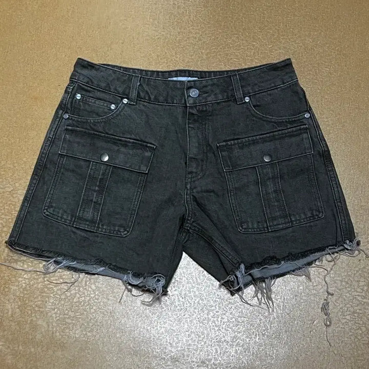 [BUNJANG] ERER Military Shorts Khaki / 3)) 에르에르 밀리터리 쇼츠 카키