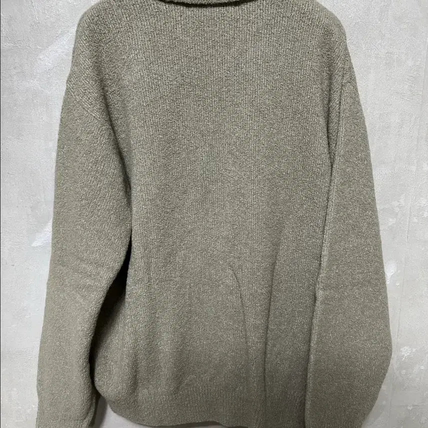 [BUNJANG] Brownyard Collar Cardigan Light Olive / 브라운야드 카라 가디건4 라이트 올리브