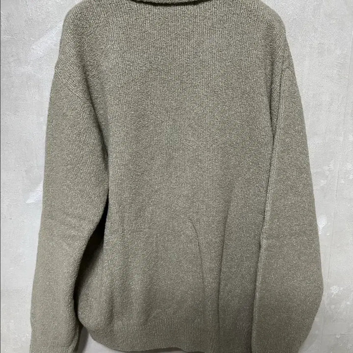 [BUNJANG] Brownyard Collar Cardigan Light Olive / 브라운야드 카라 가디건4 라이트 올리브