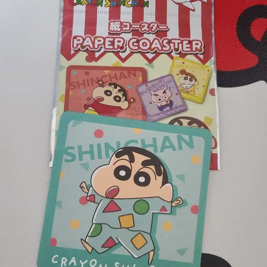 [SOLD OUT] 짱구 랜덤 페이퍼 코스터 잠옷