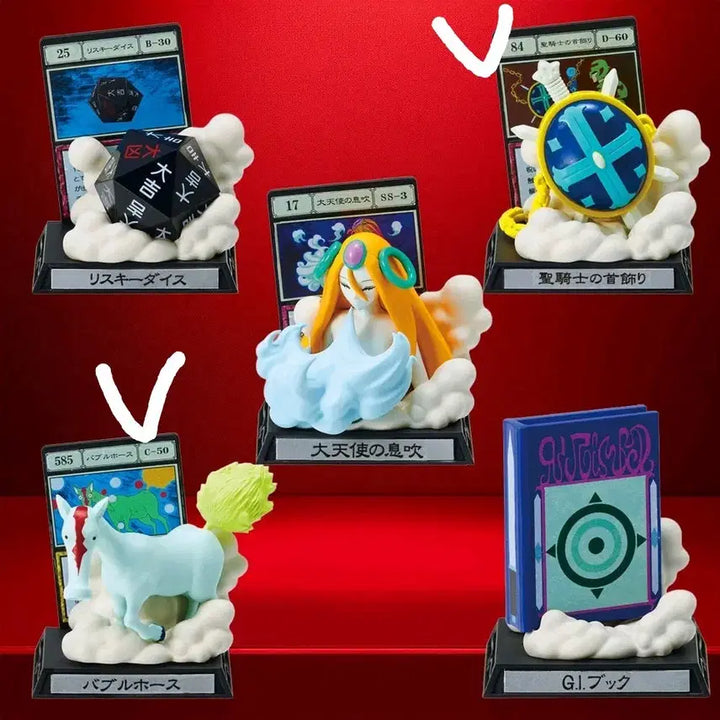 [BUNJANG] Hunter x Hunter: Greed Island Gashapon Set (2 Types) / 헌터헌터 그리드아일랜드 가샤폰 가챠 2종 세트
