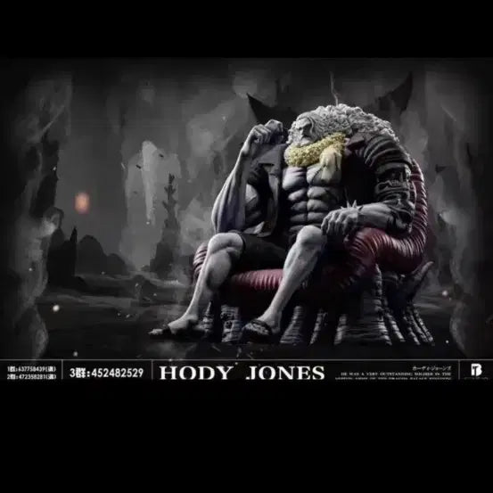[BUNJANG] BT Hordy Jones Resin Figure / 원피스 레진 피규어 BT 호디존스 판매
