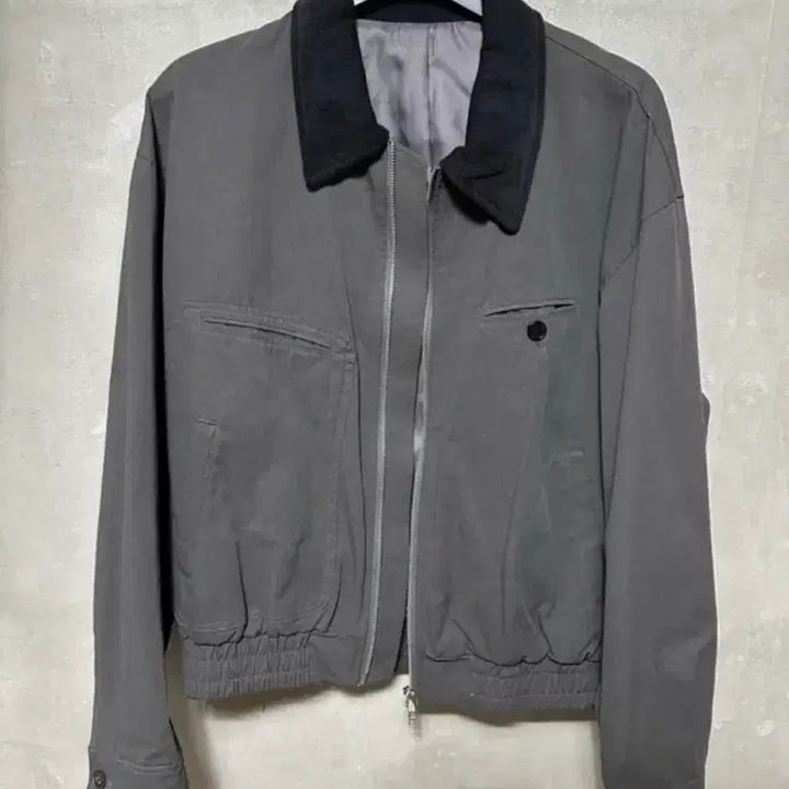 [BUNJANG] Intempo Mood Work Jacket Graphite / 인템포무드 워크자켓L 그라파이트