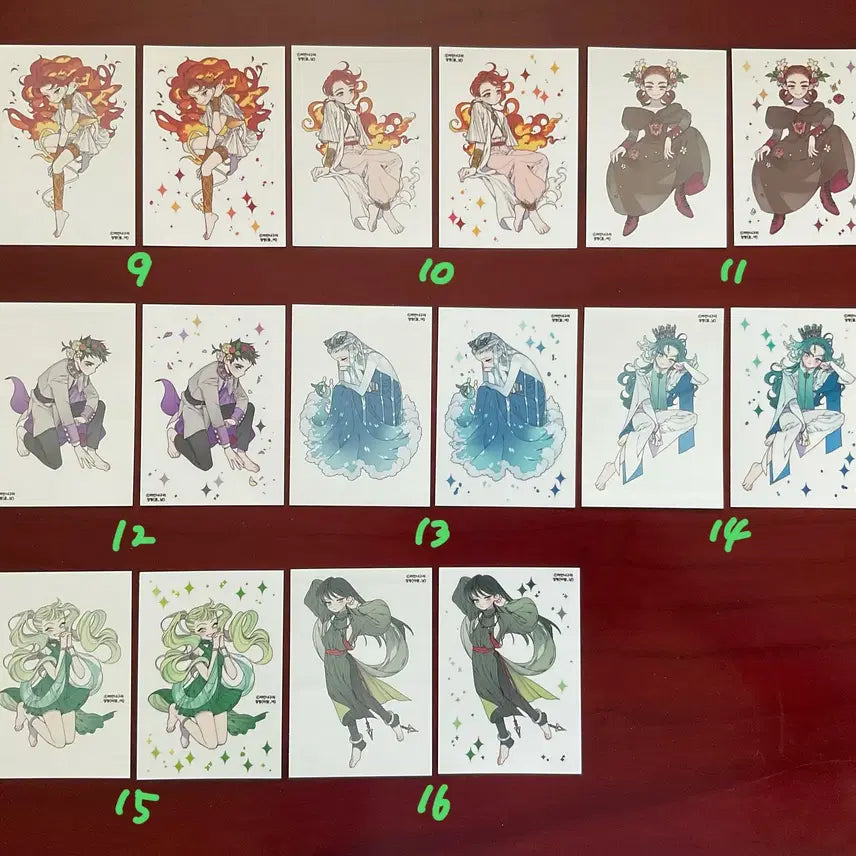 [BUNJANG] Kkamanneoguri Voldemort Character Stickers / 까만너구리 볼드모트 인물 인스 -1 (장당 50원 / 랜덤 가능)