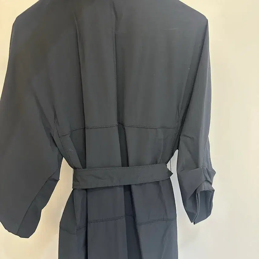 [BUNJANG] Time Trench Black Trench Coat / 타임 트렌치 (블랙)