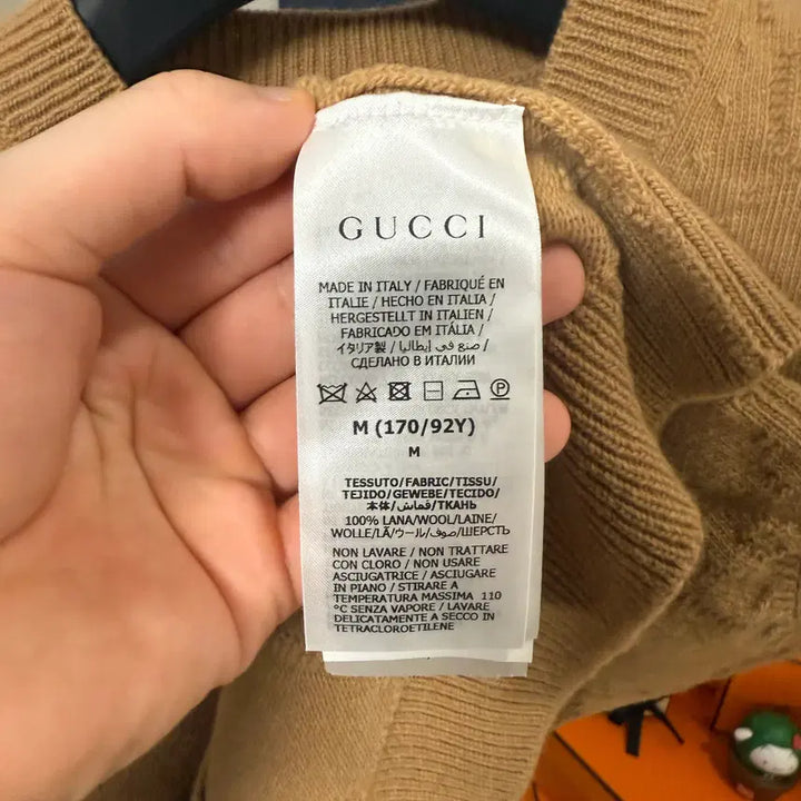 [BUNJANG] Gucci GG Logo V-Neck Vest / [m사이즈]구찌 브이넥 gg 로고 베스트