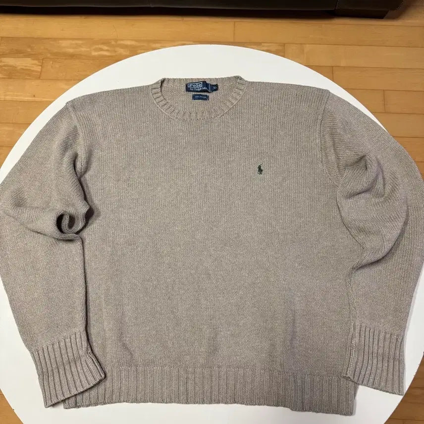 [BUNJANG] Polo Ralph Lauren Brown Knit Sweater / 폴로 랄프로렌 브라운 니트 XL