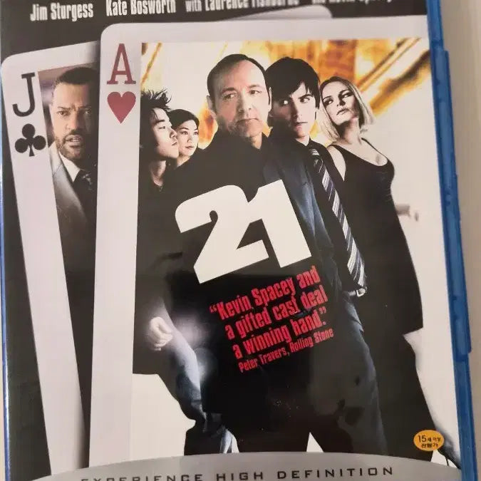 [BUNJANG] 21 Blu-ray Movie starring Kevin Spacey / 21 블루레이 영화 케빈 스페이시 주연