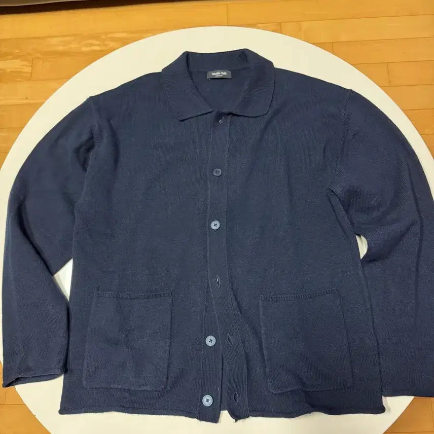 [BUNJANG] Massimo Dutti Navy Knit Cardigan L / 마시모두띠 네이비 니트 가디건 L