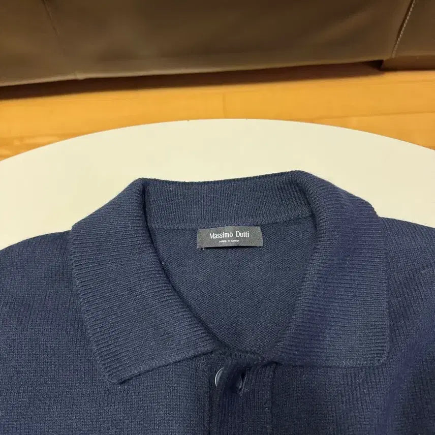 [BUNJANG] Massimo Dutti Navy Knit Cardigan L / 마시모두띠 네이비 니트 가디건 L