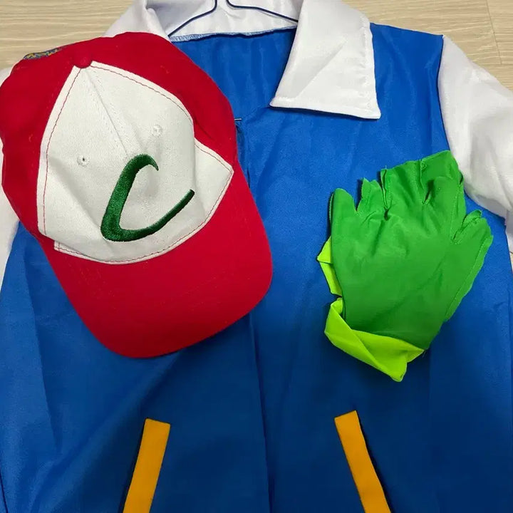 [BUNJANG] Pokemon Ash Ketchum Graduation Costume Rental / 포켓몬스터 지우 졸업사진 대여
