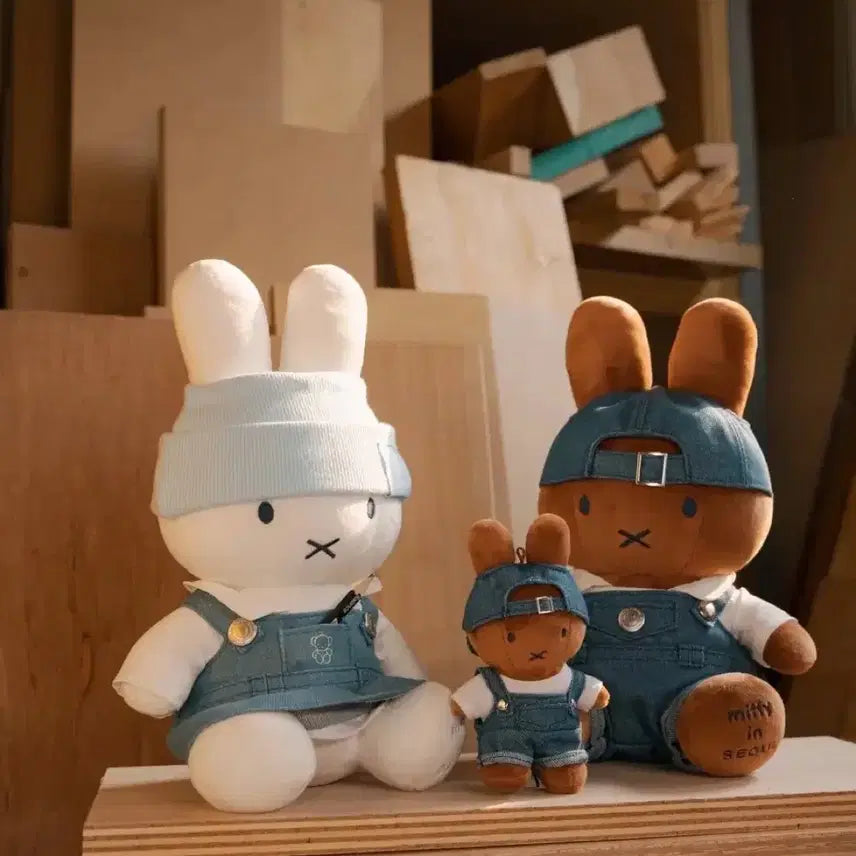 [SOLD OUT] 성수 한정 데님 미피, 보리스 판매합니다