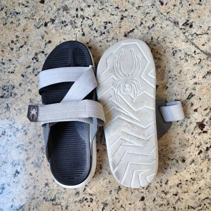 [BUNJANG] Spider Cross Strap Sandals Slippers (270) / 스파이더 크로스 스트랩 샌들 슬리퍼 (270)