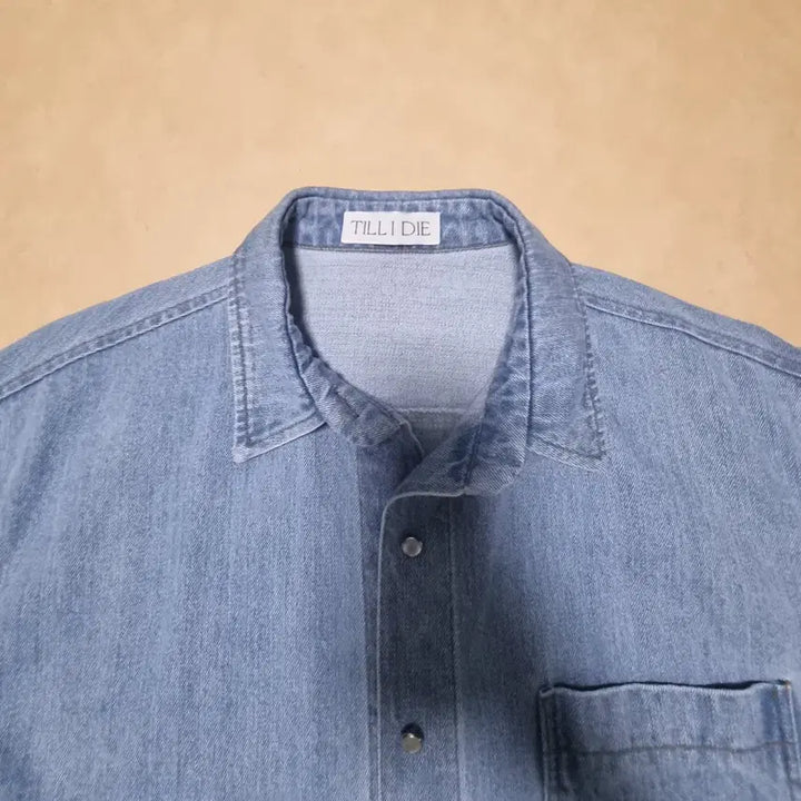 [BUNJANG] Till I Die Denim Shirt / 틸아이다이 데님 셔츠- 최종가