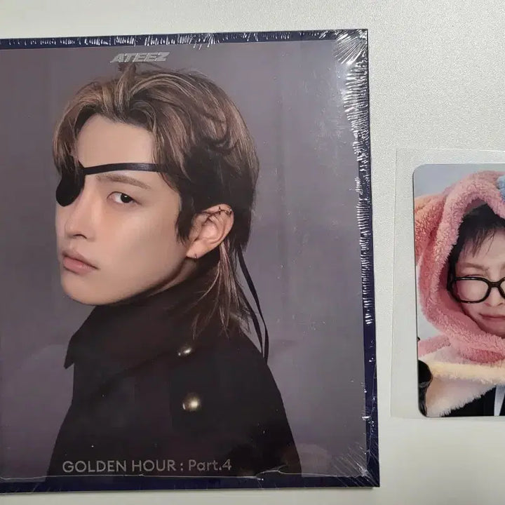 [BUNJANG] ATEEZ Hongjoong Album &amp; MAKESTAR POB / ateez 에이티즈 홍중 앨범&amp;메이크스타 포카