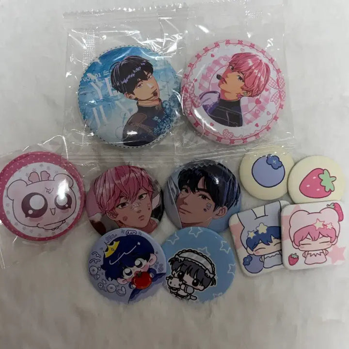 [BUNJANG] PLAVE Bambi Yejun Unofficial Badge Bundle Set / 플레이브 밤비예준 공굿 비공굿 뱃지 일괄