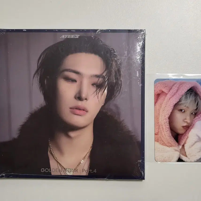 [BUNJANG] ATEEZ Mingi Album &amp; Makestar POB Photocard / ateez 에이티즈 민기 앨범&amp;메이크스타 포카
