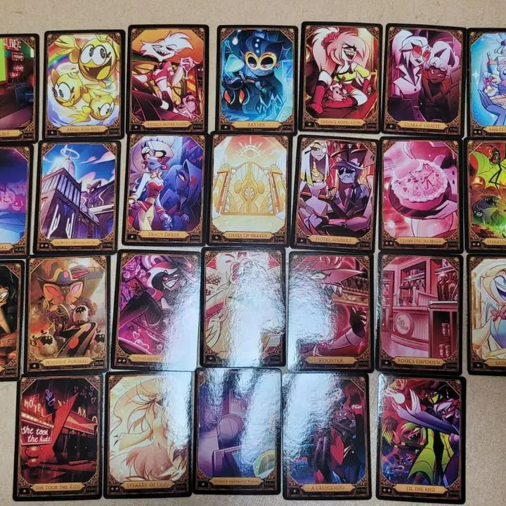 [BUNJANG] Hazbin Hotel Trading Card Bundle Set / 2탄/26장)해즈빈호텔 트레이딩 카드 일괄판매합니다