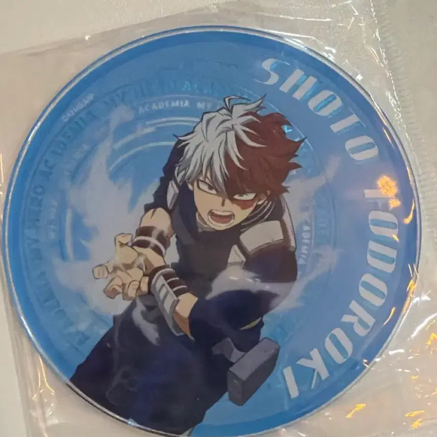 [BUNJANG] My Hero Academia Bakugo &amp; Shoto Acrylic Coaster Bundle Set / 나의 히어로 아카데미 바쿠고&amp;쇼토 아크릴 코스터