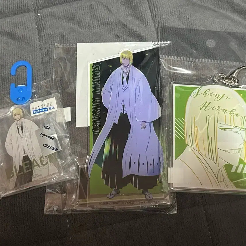 [BUNJANG] Bleach Thousand-Year Blood War Shinji Acrylic Set / 블리치 천년혈전 신지 아크릴 일괄