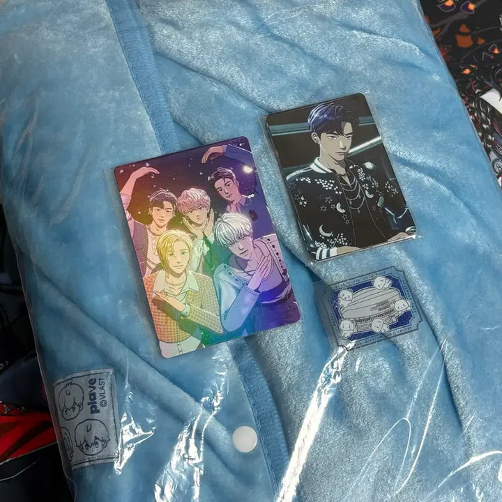 [SOLD OUT] 플레이브 앙콘 콘서트 담요 플리존 포카 빅포카 므메미무 스티커