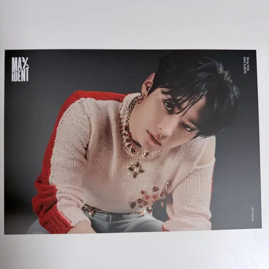 [BUNJANG] Stray Kids Lee Know MAXIDENT Mini Album Poster / Stray Kids 리노 MAXIDENT 미니앨범 포스터