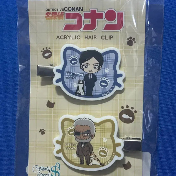 [BUNJANG] Detective Conan Hair Clip Set / 명탐정 코난 헤어클립 세트 (모로후시&amp;쿠로다, 모로후시&amp;코난) 판매합니다