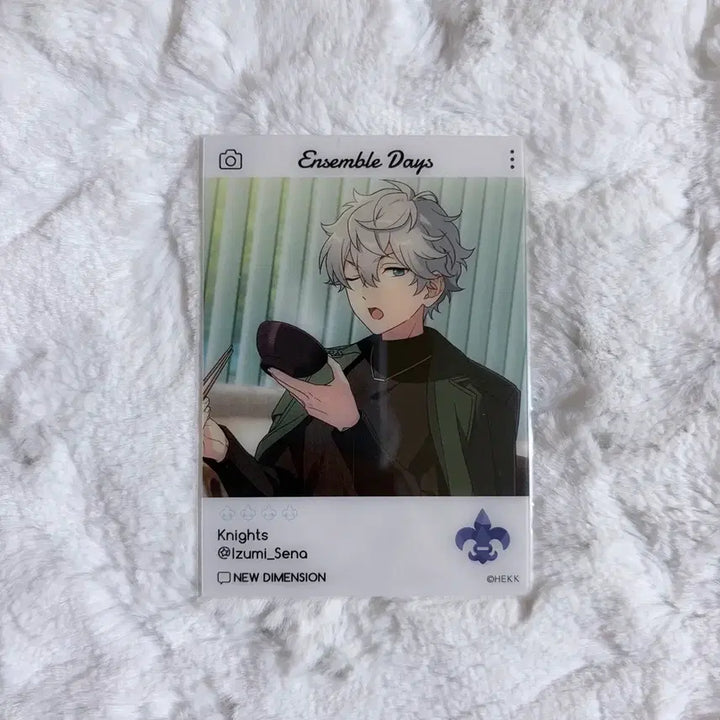 [BUNJANG] Ensemble Stars Sena Izumi Knights Clear Card / 앙스타 에모카 2탄 세나 이즈미 나이츠 클리어카드 클카 인스타 프레그런스