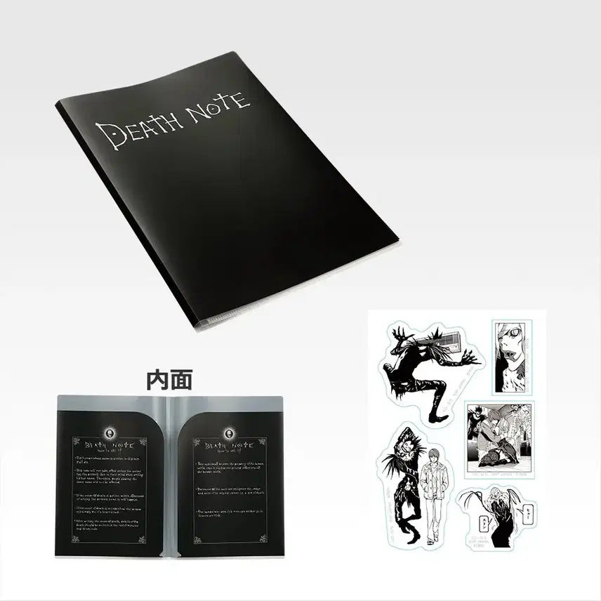 [BUNJANG] Death Note Double Pocket Clear File / 데스노트 제일복권 I상 더블 포켓 클리어파일 굿즈 DEATH NOTE