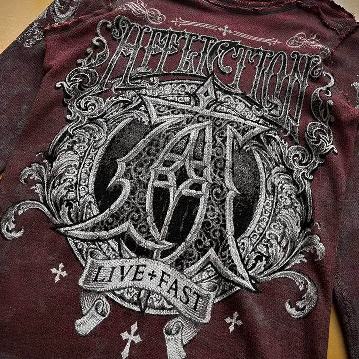 [SOLD OUT] 90s-00s Affliction USA 빈티지 롱슬리브 긴팔 티셔츠