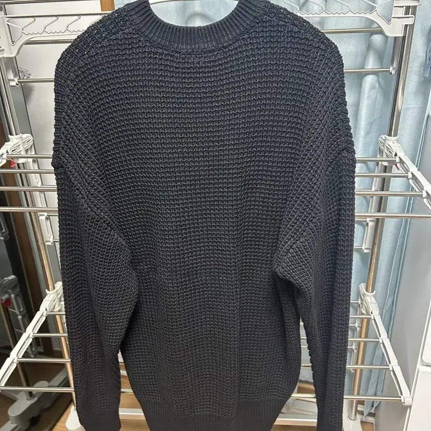[BUNJANG] NITED Minimal Round Knit Sweater (L) / 니티드 코튼 미니멀 라운드 니트 (L)