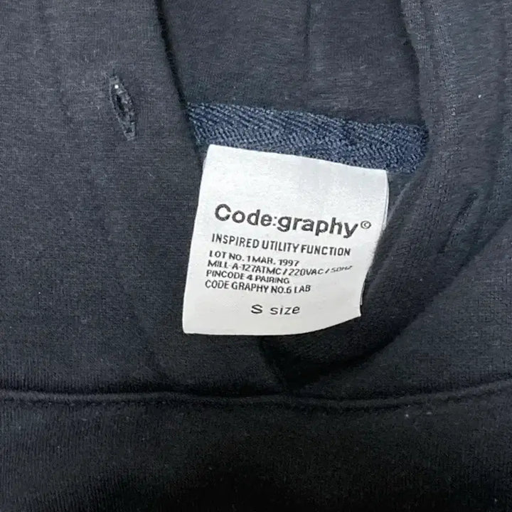 [BUNJANG] Code:Graphy Hoodie / 코드그라피 후드티