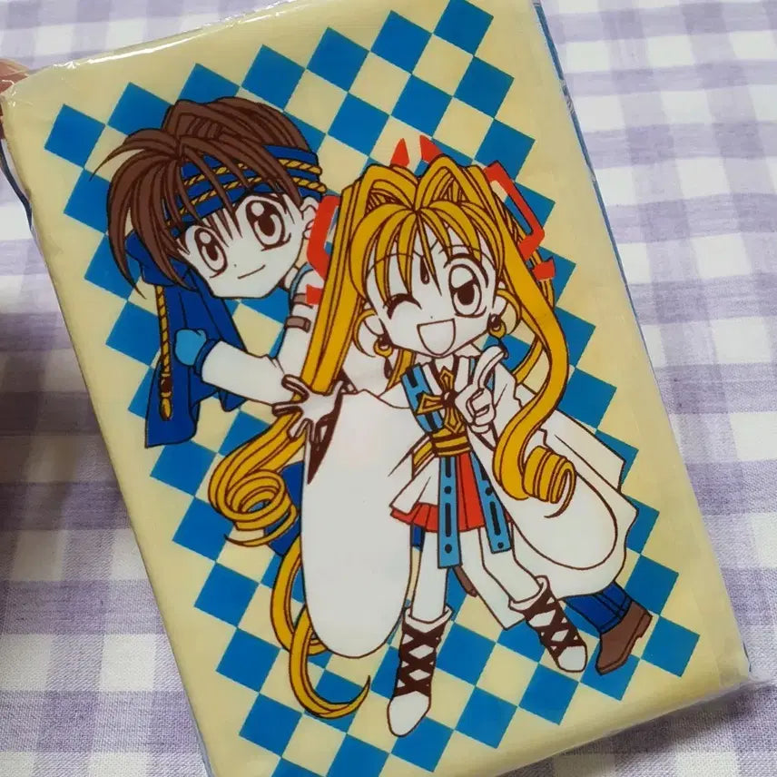 [BUNJANG] Kamikaze Kaitou Jeanne Classic Pocket Tissue Ribbon Appendix / 고전 신의괴도 잔느 포켓 티슈 신풍괴도잔느 휴대용 휴지 리본 부록