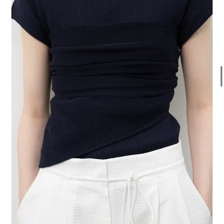 [BUNJANG] rrace Mock-Neck Knit with Shawl / 레이스 rrace Mock-Neck Knit 숄