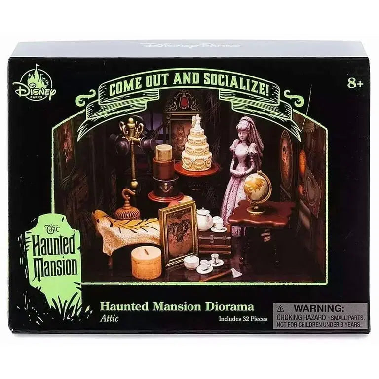 [BUNJANG] Disney Haunted Mansion Diorama Attic - New / 새) 디즈니 헌티드 맨션Haunted Mansion 디오라마 아틱