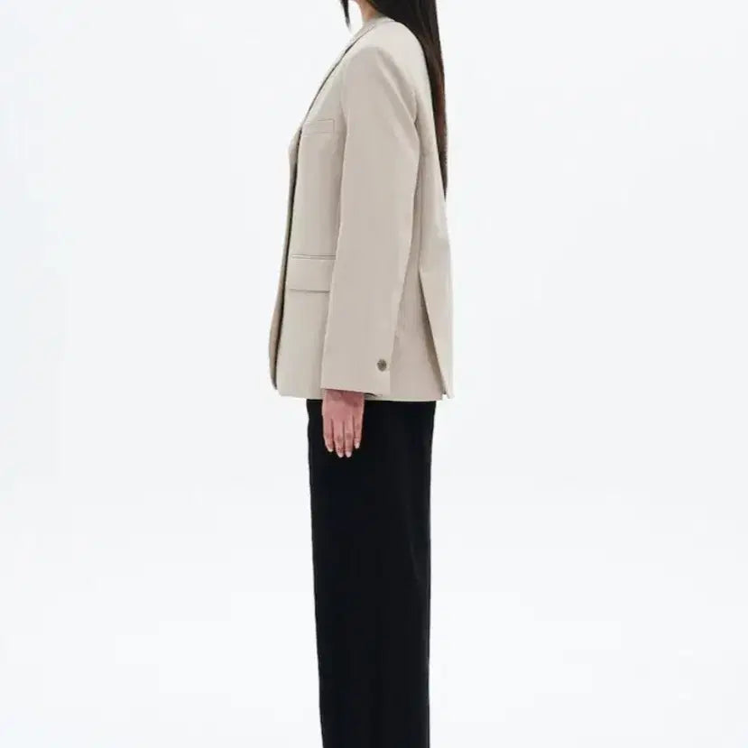 [BUNJANG] 8Seconds Beige Oversized Jacket / 에잇세컨즈 베이지 자켓 새상품