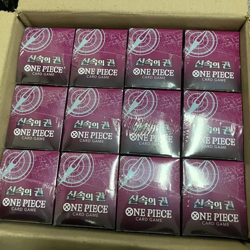 [SOLD OUT] 원피스 카드게임  op-11탄 신속의 권 부스터팩박스