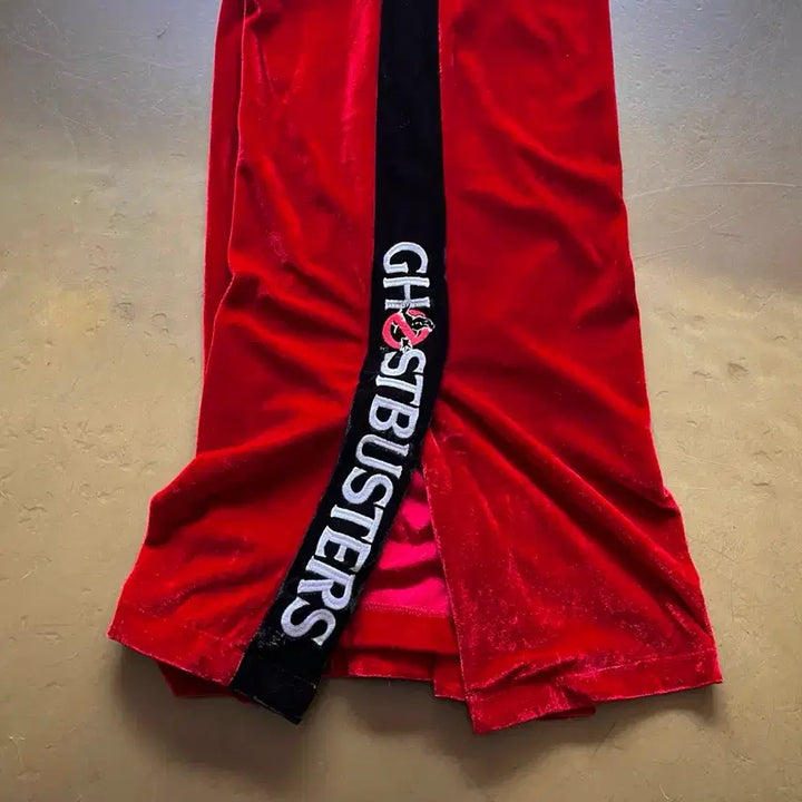[BUNJANG] CLOSSHI Ghostbusters Vintage Velour Track Pants / 고스트 버스터즈 X CLOSSHI 일본 빈티지 벨루어 트랙 팬츠 바지