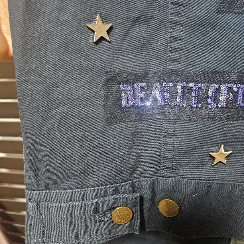[BUNJANG] Tu es mon TRESOR Denim Jacket / 튀에몽 트레조르 데님 자켓